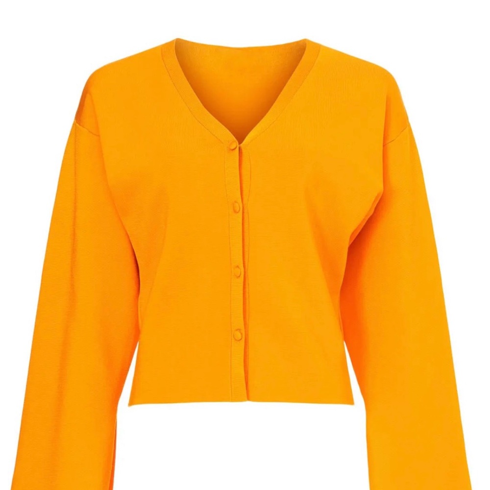 Nanushka Mari Button-Up Cardigan